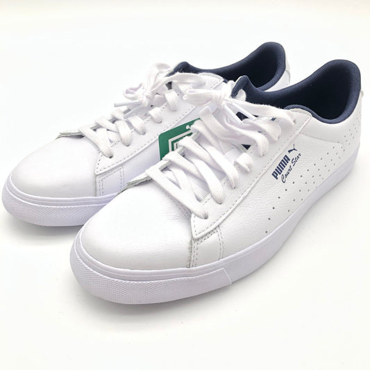 【中古美品】【メンズ】 PUMA プーマ Court Star VU 360060-09 09White Peacoa スニーカー 靴 162-260507-st-06-otoh カラー：ホワイト/ネイビー 万代Net店