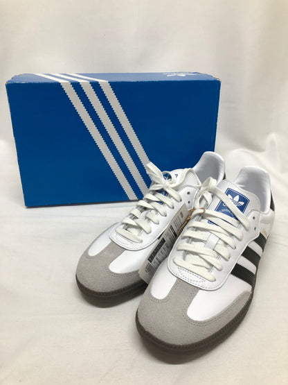 【中古美品】【メンズ】 ADIDAS アディダス B75806 SAMBA OG 161-250416-rn-26-oto サイズ：27.5 カラー：ホワイト　グレー　ブラック 万代Net店