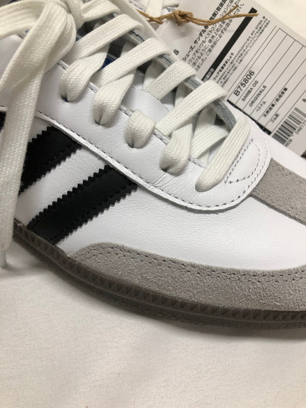 【中古美品】【メンズ】 ADIDAS アディダス B75806 SAMBA OG 161-250416-rn-26-oto サイズ：27.5 カラー：ホワイト　グレー　ブラック 万代Net店