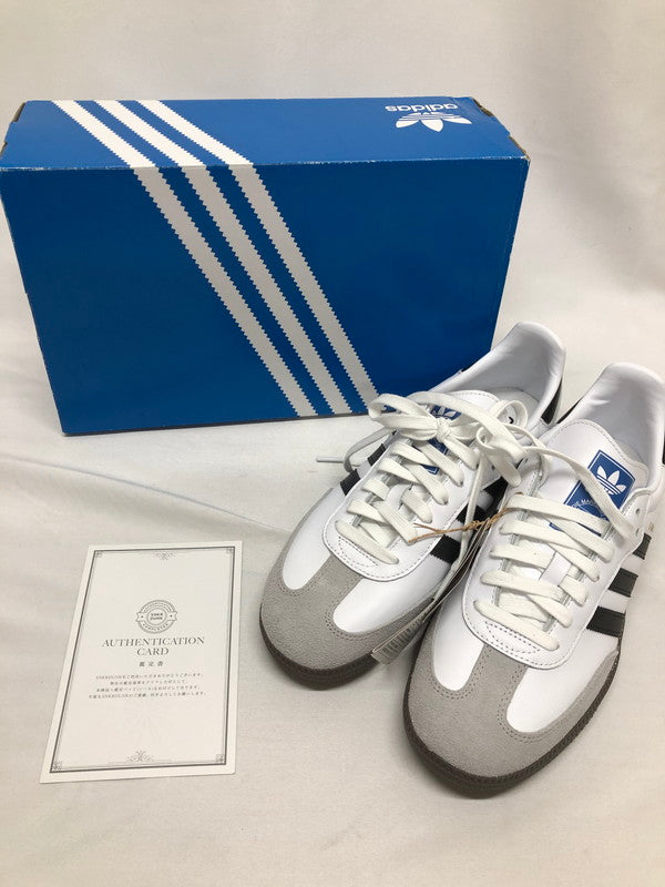 【中古美品】【メンズ】 ADIDAS アディダス B75806 SAMBA OG 161-250416-rn-26-oto サイズ：27.5 カラー：ホワイト　グレー　ブラック 万代Net店