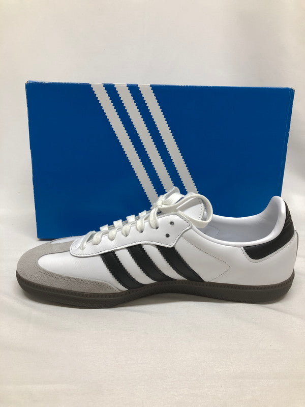 【中古美品】【メンズ】 ADIDAS アディダス B75806 SAMBA OG 161-250416-rn-26-oto サイズ：27.5 カラー：ホワイト　グレー　ブラック 万代Net店
