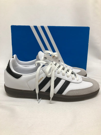 【中古美品】【メンズ】 ADIDAS アディダス B75806 SAMBA OG 161-250416-rn-26-oto サイズ：27.5 カラー：ホワイト　グレー　ブラック 万代Net店