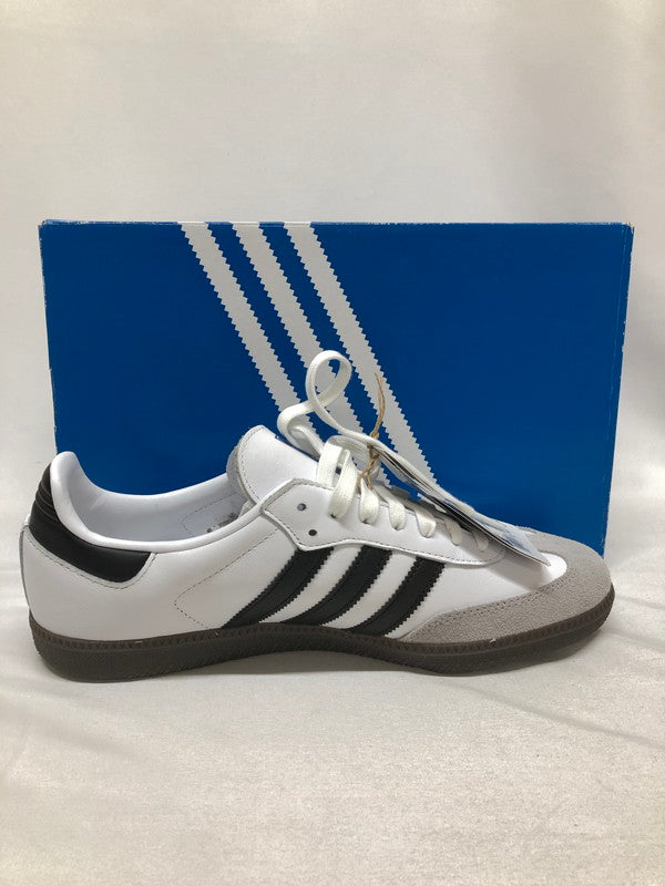 【中古美品】【メンズ】 ADIDAS アディダス B75806 SAMBA OG 161-250416-rn-26-oto サイズ：27.5 カラー：ホワイト　グレー　ブラック 万代Net店