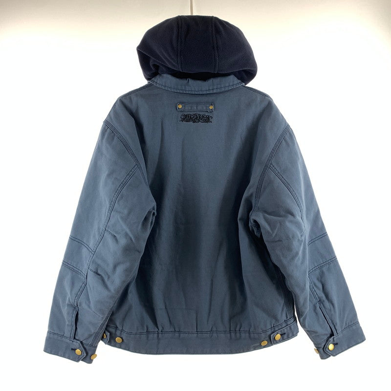 【中古美品】【メンズ】 Supreme×Dickies シュプリーム ディッキーズ Hooded WorkJacket''Royal'' ジャケット 149-260626-st-06-otoh サイズ：L カラー：ブルー系 万代Net店