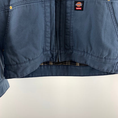 【中古美品】【メンズ】 Supreme×Dickies シュプリーム ディッキーズ Hooded WorkJacket''Royal'' ジャケット 149-260626-st-06-otoh サイズ：L カラー：ブルー系 万代Net店