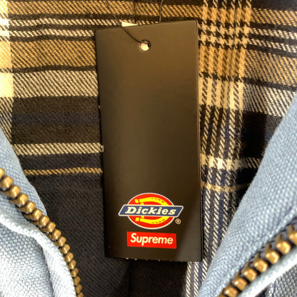 【中古美品】【メンズ】 Supreme×Dickies シュプリーム ディッキーズ Hooded WorkJacket''Royal'' ジャケット 149-260626-st-06-otoh サイズ：L カラー：ブルー系 万代Net店