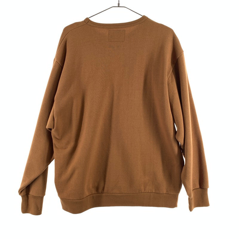 【中古品】【メンズ】 WTAPS ダブルタップス クルーネック スウェット シャツ 147-260430-ts-10-otoh サイズ：X 02 カラー：ブラウン 万代Net店