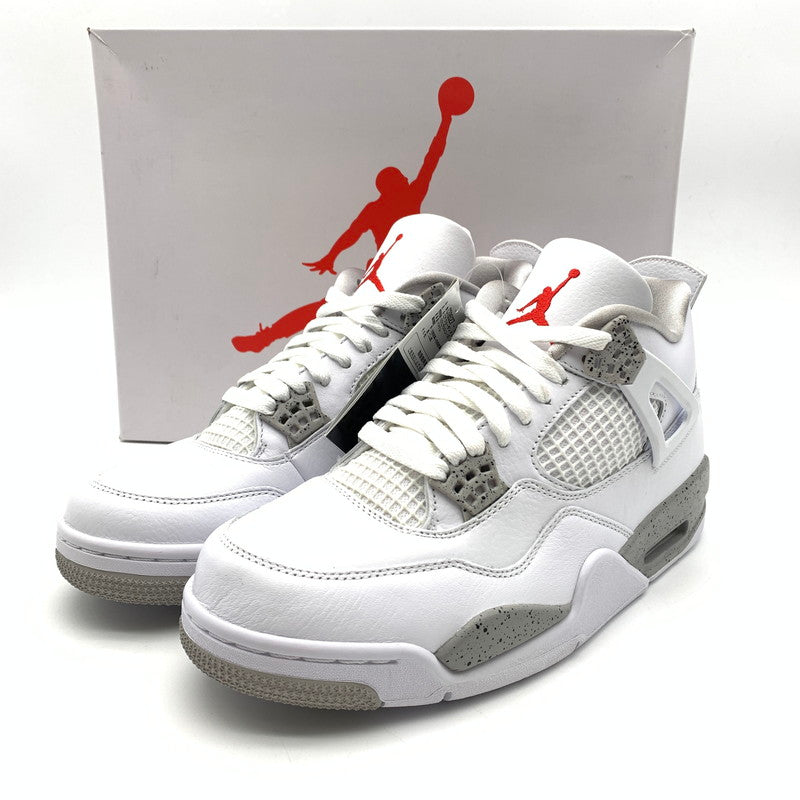 【中古美品】【メンズ】 NIKE ナイキ CT8527-100 AIR JORDAN 4 TECH WHITE スニーカー 靴 160-260429-ts-04-otoh 万代Net店