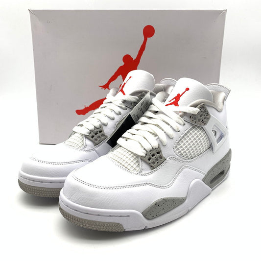 【中古美品】【メンズ】 NIKE ナイキ CT8527-100 AIR JORDAN 4 TECH WHITE スニーカー 靴 160-260429-ts-04-otoh 万代Net店