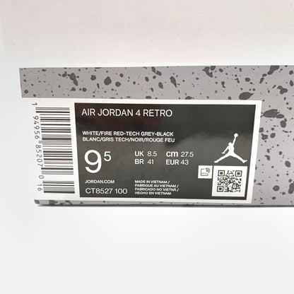 【中古美品】【メンズ】 NIKE ナイキ CT8527-100 AIR JORDAN 4 TECH WHITE スニーカー 靴 160-260429-ts-04-otoh 万代Net店