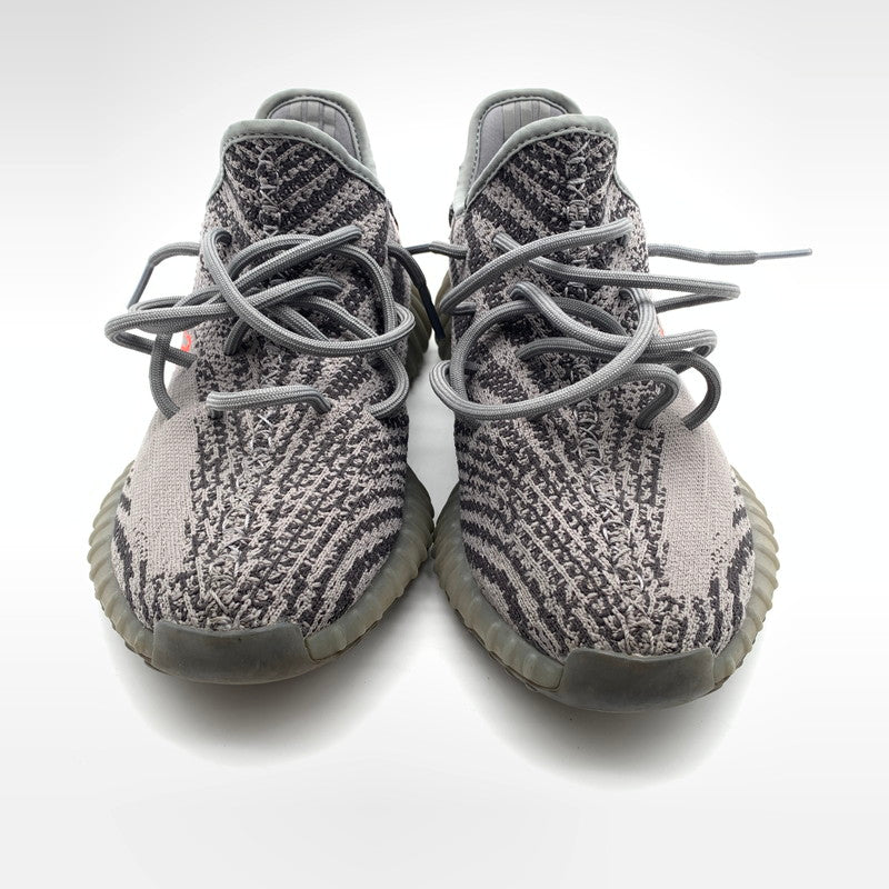 【中古美品】【メンズ】 ADIDAS アディダス AH2203 YEEZY BOOST 350 V2 "GREY BOLD ORANGE DGH SOLID GREY" スニーカー 靴 161-260628-st-04-otoh カラー：グレー/ボールドオレンジ/ダークグレーヘザーソリッドグレー 万代Net店