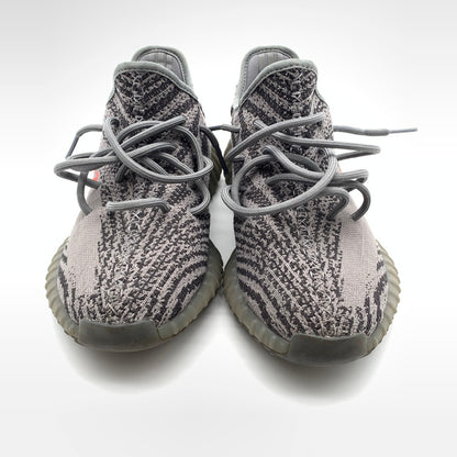 【中古美品】【メンズ】 ADIDAS アディダス AH2203 YEEZY BOOST 350 V2 "GREY BOLD ORANGE DGH SOLID GREY" スニーカー 靴 161-260628-st-04-otoh カラー：グレー/ボールドオレンジ/ダークグレーヘザーソリッドグレー 万代Net店