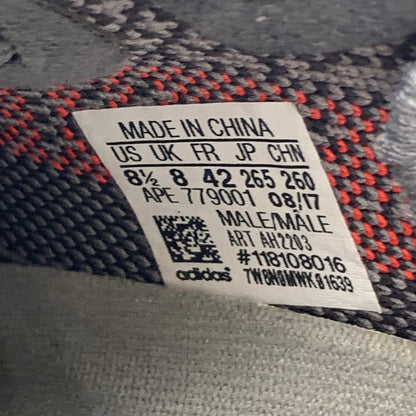 【中古美品】【メンズ】 ADIDAS アディダス AH2203 YEEZY BOOST 350 V2 "GREY BOLD ORANGE DGH SOLID GREY" スニーカー 靴 161-260628-st-04-otoh カラー：グレー/ボールドオレンジ/ダークグレーヘザーソリッドグレー 万代Net店