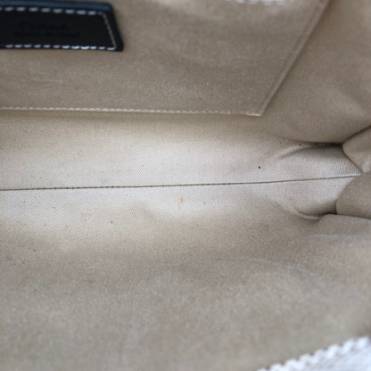 【中古品】【レディース】 CHLOE Woody クロエ ウッディ トートバッグ カバン 188-260626-sm-02-otoh カラー：ホワイト ブルー 万代Net店
