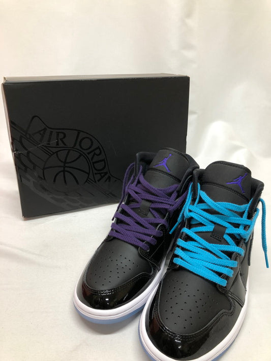 【中古品】【メンズ】 NIKE ナイキ DV1308-004 AIR JORDAN 1 MID "SPACE JAM" 160-250419-rn-37-oto サイズ：26.0 カラー：ブラック　ブルー 万代Net店