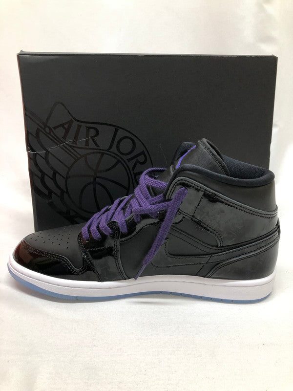 【中古品】【メンズ】 NIKE ナイキ DV1308-004 AIR JORDAN 1 MID "SPACE JAM" 160-250419-rn-37-oto サイズ：26.0 カラー：ブラック　ブルー 万代Net店