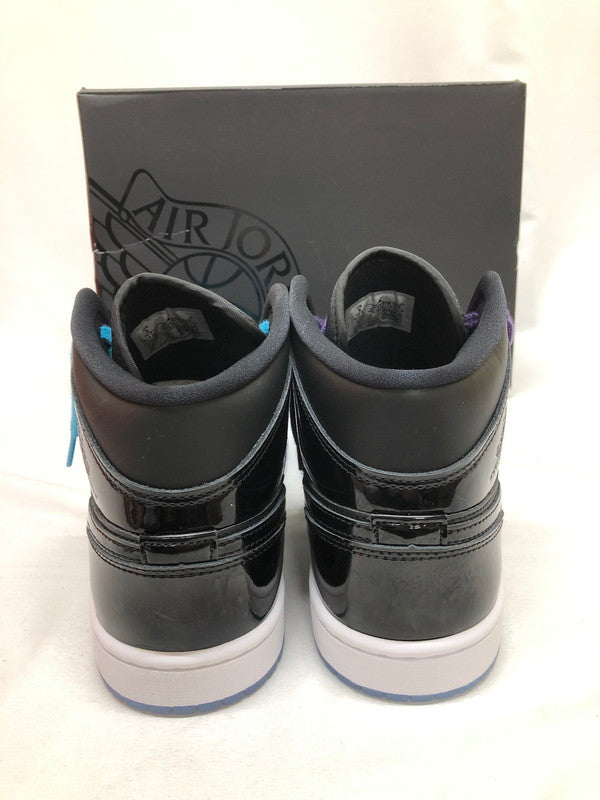 【中古品】【メンズ】 NIKE ナイキ DV1308-004 AIR JORDAN 1 MID "SPACE JAM" 160-250419-rn-37-oto サイズ：26.0 カラー：ブラック　ブルー 万代Net店
