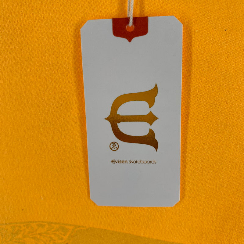【中古美品】【メンズ】 Evisen skateboards エビセンスケートボード E LOGO T-SHIRT 24SS-T03 147-260506-sy-06-otoh サイズ：XL カラー：オレンジ系 万代Net店