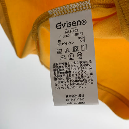 【中古美品】【メンズ】 Evisen skateboards エビセンスケートボード E LOGO T-SHIRT 24SS-T03 147-260506-sy-06-otoh サイズ：XL カラー：オレンジ系 万代Net店