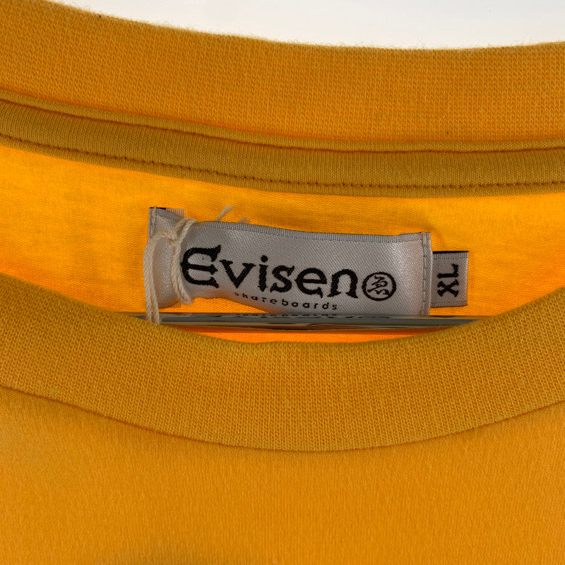 【中古美品】【メンズ】 Evisen skateboards エビセンスケートボード E LOGO T-SHIRT 24SS-T03 147-260506-sy-06-otoh サイズ：XL カラー：オレンジ系 万代Net店