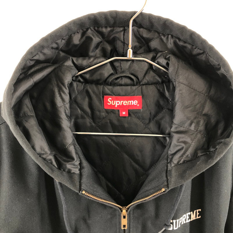 【中古品】【メンズ】 SUPREME シュプリーム 14AW Hooded Work Jacket 149-260512-sy-07-otoh サイズ：M カラー：ブラック系 万代Net店