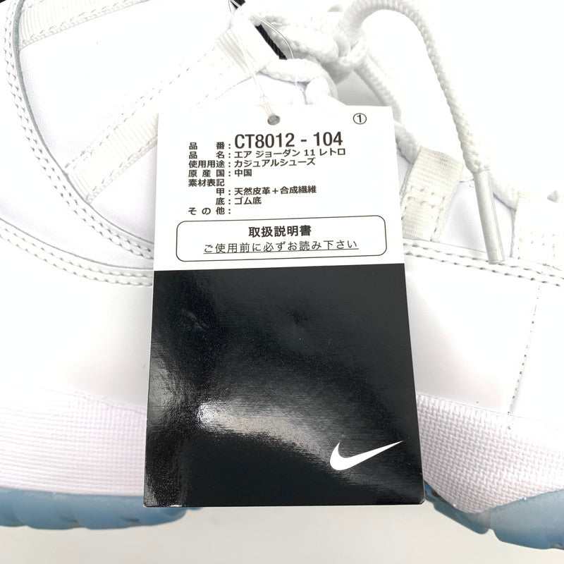 【中古美品】【メンズ】 NIKE ナイキ CT8012 104 Nike Air Jordan 11 Retro "Legend Blue" スニーカー 靴 160-260502-ts-04-otoh カラー：ホワイト / レジェンドブルー/ブラック 万代Net店