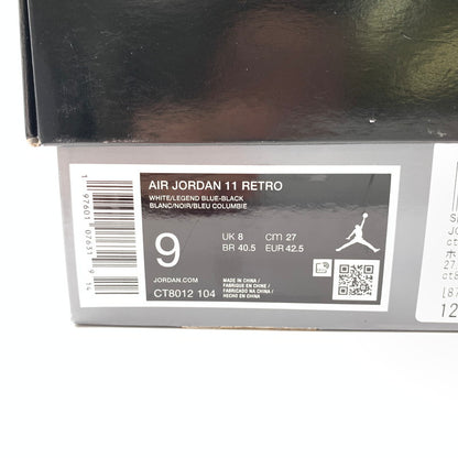 【中古美品】【メンズ】 NIKE ナイキ CT8012 104 Nike Air Jordan 11 Retro "Legend Blue" スニーカー 靴 160-260502-ts-04-otoh カラー：ホワイト / レジェンドブルー/ブラック 万代Net店