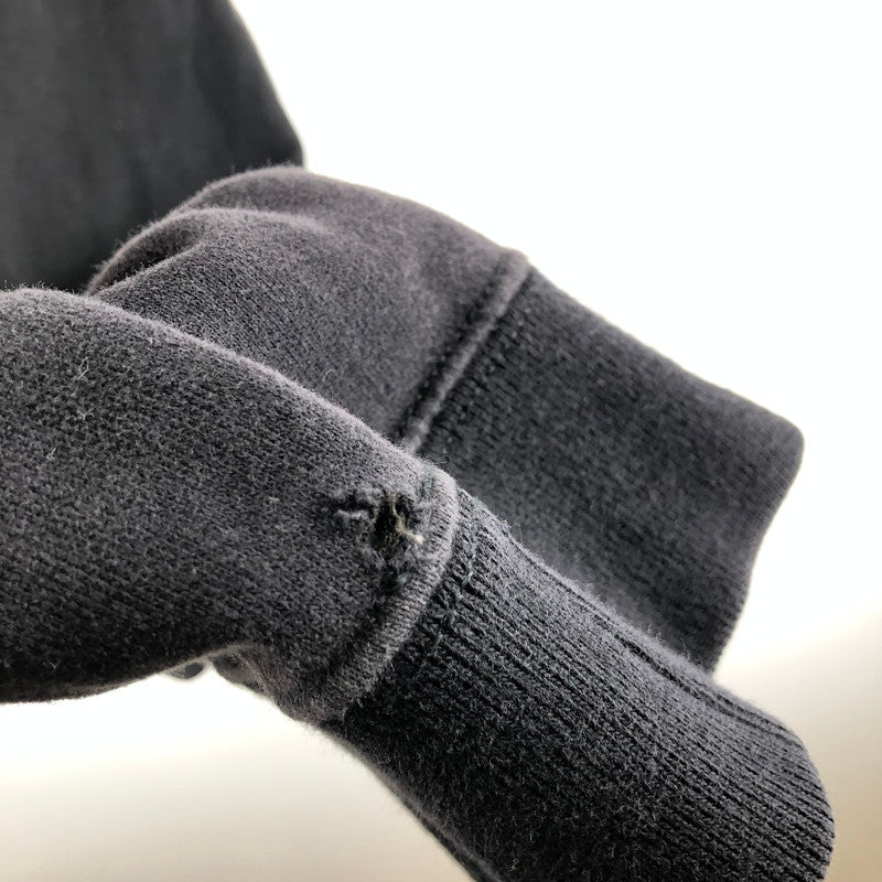 【中古品】【メンズ】 POLO RALPH LAUREN ポロ ラルフ ローレン Vガゼット クルーネック スウェットシャツ 147-260506-sy-03-otoh サイズ：XXL カラー：ブラック系 万代Net店