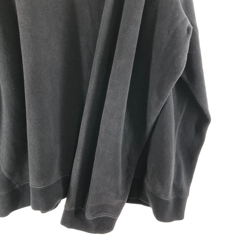 【中古品】【メンズ】 POLO RALPH LAUREN ポロ ラルフ ローレン Vガゼット クルーネック スウェットシャツ 147-260506-sy-03-otoh サイズ：XXL カラー：ブラック系 万代Net店