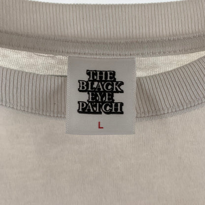 【中古品】【メンズ】 BlackEyePatch ブラックアイパッチ DO NOT TOUCH HOT プリント Tシャツ 147-260507-sy-01-otoh サイズ：L カラー：ホワイト系 万代Net店