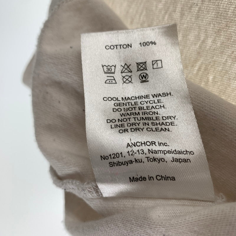 【中古品】【メンズ】 BlackEyePatch ブラックアイパッチ DO NOT TOUCH HOT プリント Tシャツ 147-260507-sy-01-otoh サイズ：L カラー：ホワイト系 万代Net店