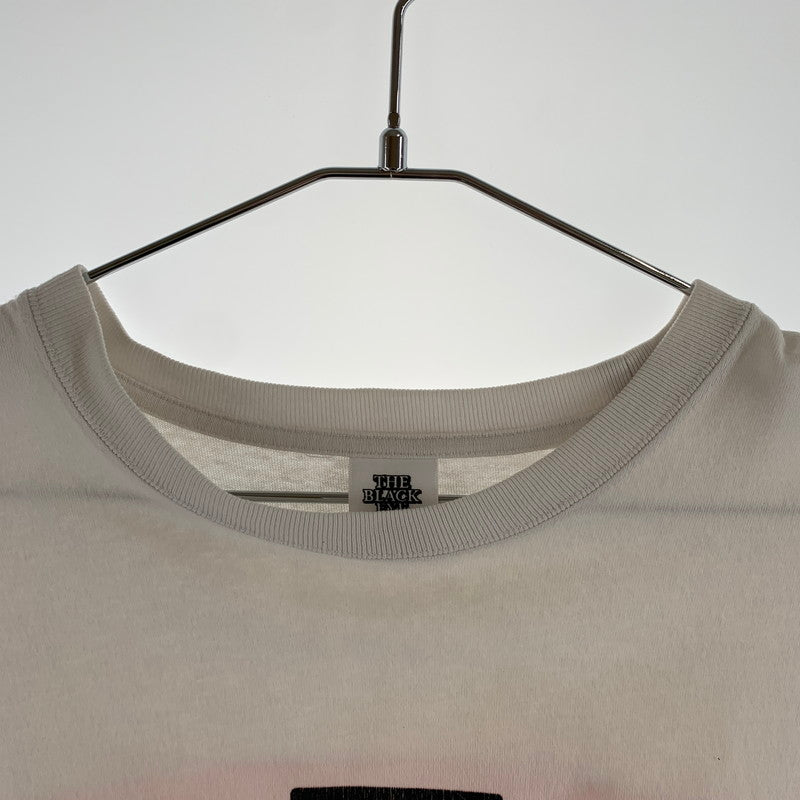 【中古品】【メンズ】 BlackEyePatch ブラックアイパッチ DO NOT TOUCH HOT プリント Tシャツ 147-260507-sy-01-otoh サイズ：L カラー：ホワイト系 万代Net店