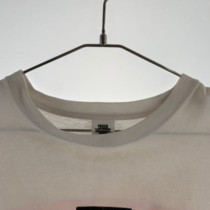【中古品】【メンズ】 BlackEyePatch ブラックアイパッチ DO NOT TOUCH HOT プリント Tシャツ 147-260507-sy-01-otoh サイズ：L カラー：ホワイト系 万代Net店