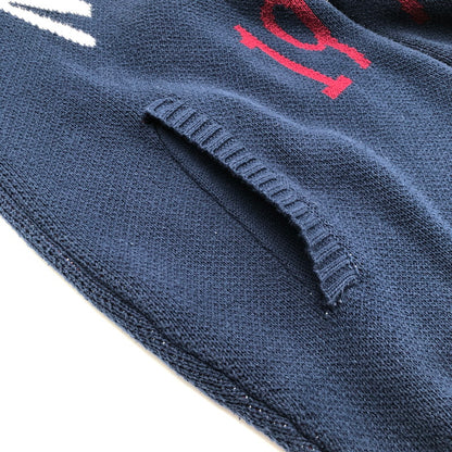 【中古品】【メンズ】 AVIREX DRIVERS COTTON KNIT アヴィレックス ドライバーズ コットン ニット 147-260630-sm-07-otoh カラー：ネイビー 万代Net店