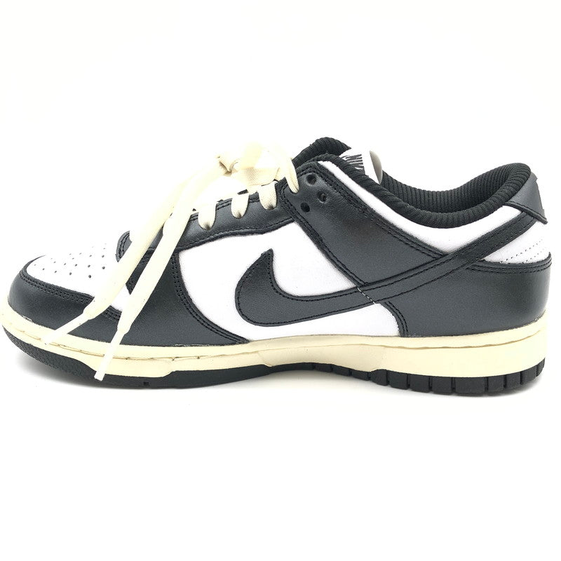 【中古美品】【レディース】 NIKE ナイキ FQ8899-100 WMNS DUNK LOW PRM "VINTAGE PANDA"スニーカー 靴 160-260507-st-01-otoh カラー：ホワイト/ココナッツミルク/ブラック 万代Net店