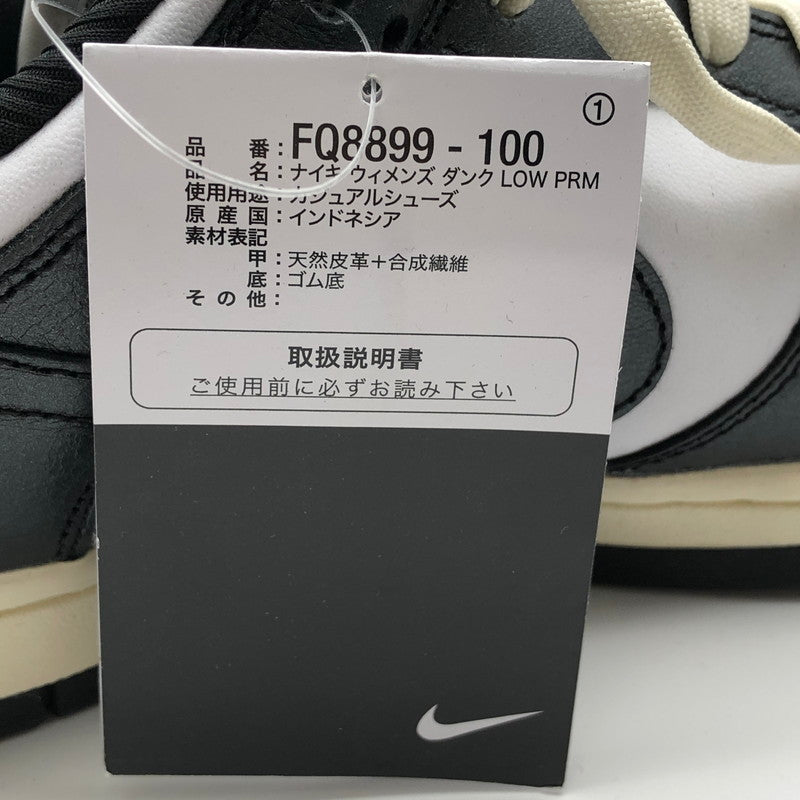 【中古美品】【レディース】 NIKE ナイキ FQ8899-100 WMNS DUNK LOW PRM "VINTAGE PANDA"スニーカー 靴 160-260507-st-01-otoh カラー：ホワイト/ココナッツミルク/ブラック 万代Net店