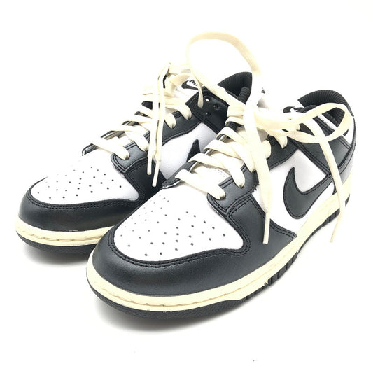 【中古美品】【レディース】 NIKE ナイキ FQ8899-100 WMNS DUNK LOW PRM "VINTAGE PANDA"スニーカー 靴 160-260507-st-01-otoh カラー：ホワイト/ココナッツミルク/ブラック 万代Net店