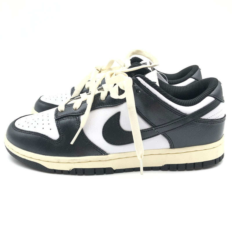 【中古美品】【レディース】 NIKE ナイキ FQ8899-100 WMNS DUNK LOW PRM "VINTAGE PANDA"スニーカー 靴 160-260507-st-01-otoh カラー：ホワイト/ココナッツミルク/ブラック 万代Net店