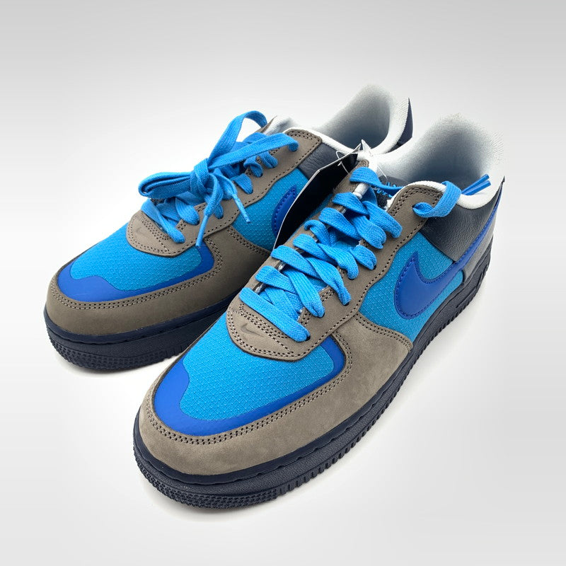 【中古美品】【メンズ】 NIKE × STASH ナイキ スタッシュ HF5516-001 AIR FORCE 1 LOW SP "SOFT GREY AND HARBOR BLUE" (2024) スニーカー 靴 160-260601-st-02-otoh カラー：ソフトグレー/ハーバーブルー 万代Net店