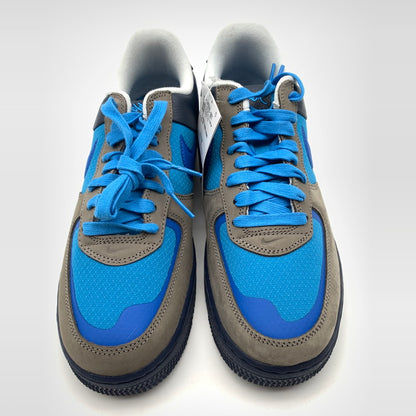 【中古美品】【メンズ】 NIKE × STASH ナイキ スタッシュ HF5516-001 AIR FORCE 1 LOW SP "SOFT GREY AND HARBOR BLUE" (2024) スニーカー 靴 160-260601-st-02-otoh カラー：ソフトグレー/ハーバーブルー 万代Net店