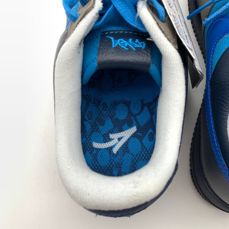 【中古美品】【メンズ】 NIKE × STASH ナイキ スタッシュ HF5516-001 AIR FORCE 1 LOW SP "SOFT GREY AND HARBOR BLUE" (2024) スニーカー 靴 160-260601-st-02-otoh カラー：ソフトグレー/ハーバーブルー 万代Net店