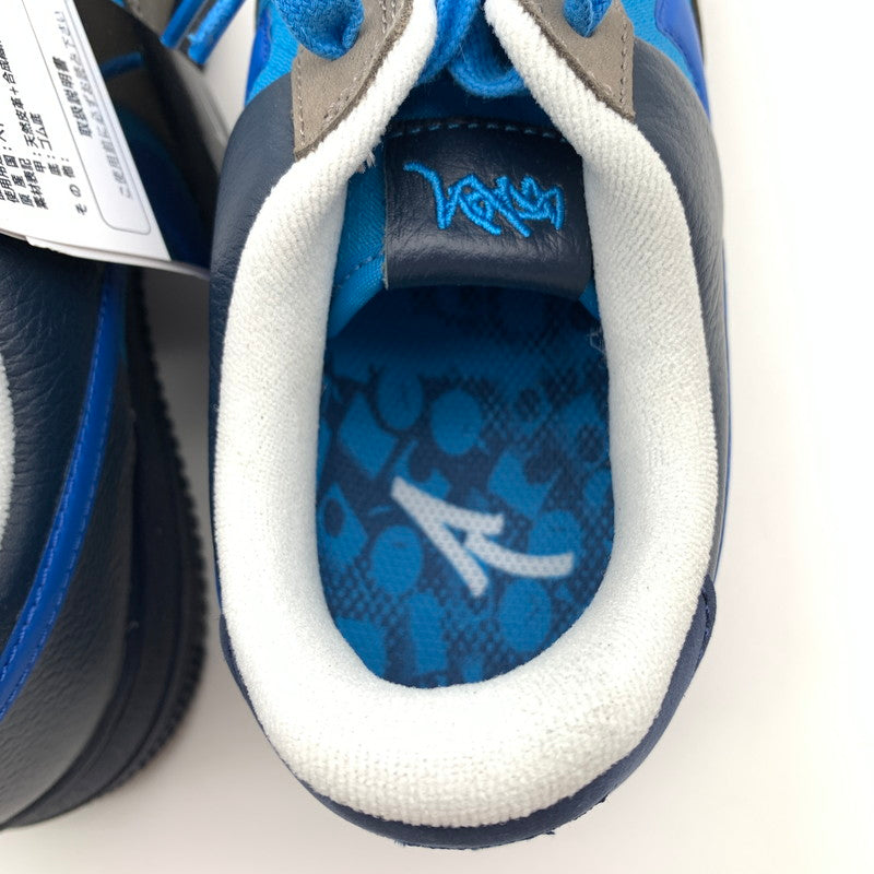 【中古美品】【メンズ】 NIKE × STASH ナイキ スタッシュ HF5516-001 AIR FORCE 1 LOW SP "SOFT GREY AND HARBOR BLUE" (2024) スニーカー 靴 160-260601-st-02-otoh カラー：ソフトグレー/ハーバーブルー 万代Net店