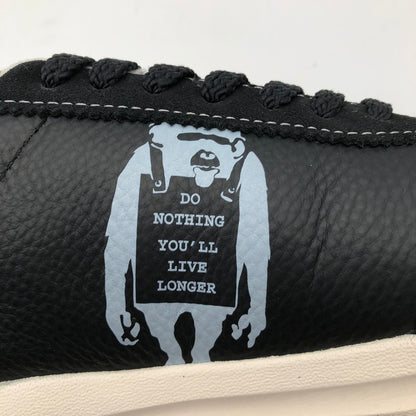 【中古美品】【メンズ】 via SANGACIO×BRANDALISED にゅ BLOW Black WhiteSANGACIO サンガッチョ　にゅーず　バンクシーコラボ スニーカー 靴 162-260714-sm-08-otoh カラー：ブラック 万代Net店