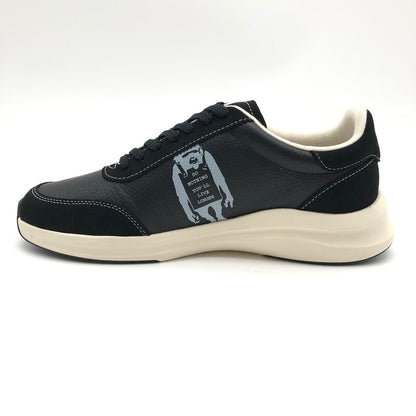 【中古美品】【メンズ】 via SANGACIO×BRANDALISED にゅ BLOW Black WhiteSANGACIO サンガッチョ　にゅーず　バンクシーコラボ スニーカー 靴 162-260714-sm-08-otoh カラー：ブラック 万代Net店