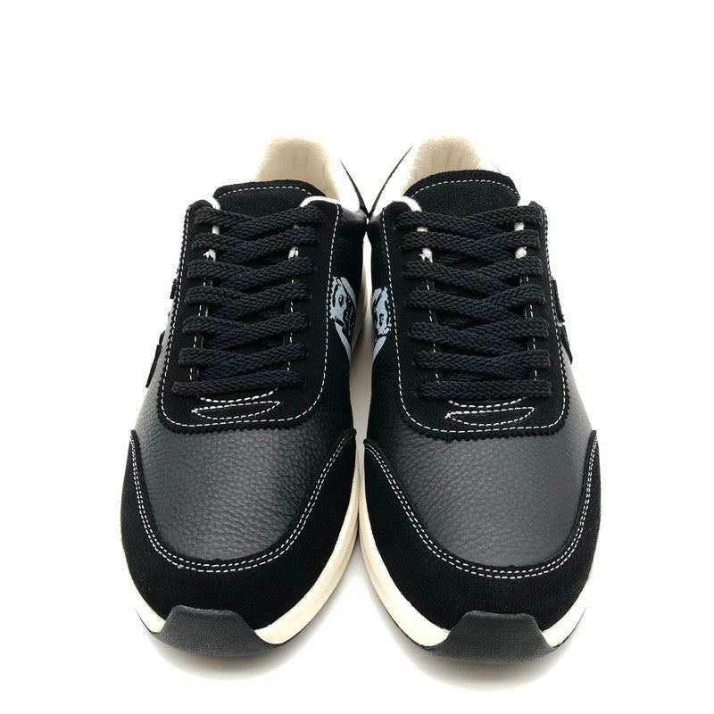 【中古美品】【メンズ】 via SANGACIO×BRANDALISED にゅ BLOW Black WhiteSANGACIO サンガッチョ　にゅーず　バンクシーコラボ スニーカー 靴 162-260714-sm-08-otoh カラー：ブラック 万代Net店