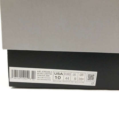 【中古美品】【メンズ】 NIKE ナイキ DX6325-204 AIR JORDAN 5 LOW "PSG" スニーカー 靴 160-260506-st-07-otoh カラー：パミス/ゲーム ロイヤル/ブラック/プラム エクリプス 万代Net店