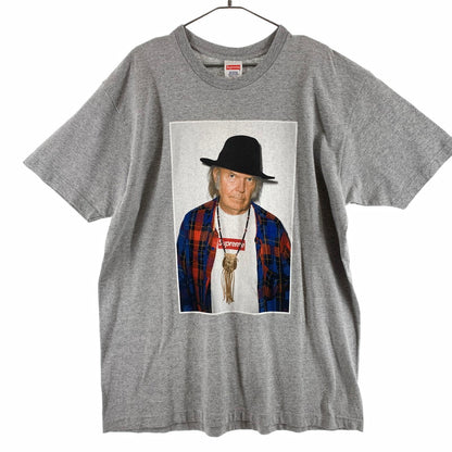 【中古品】【メンズ】 SUPREME シュプリーム Neil Young Tee ニールヤング Tシャツ 149-260507-sy-03-otoh サイズ：XL カラー：グレー系 万代Net店