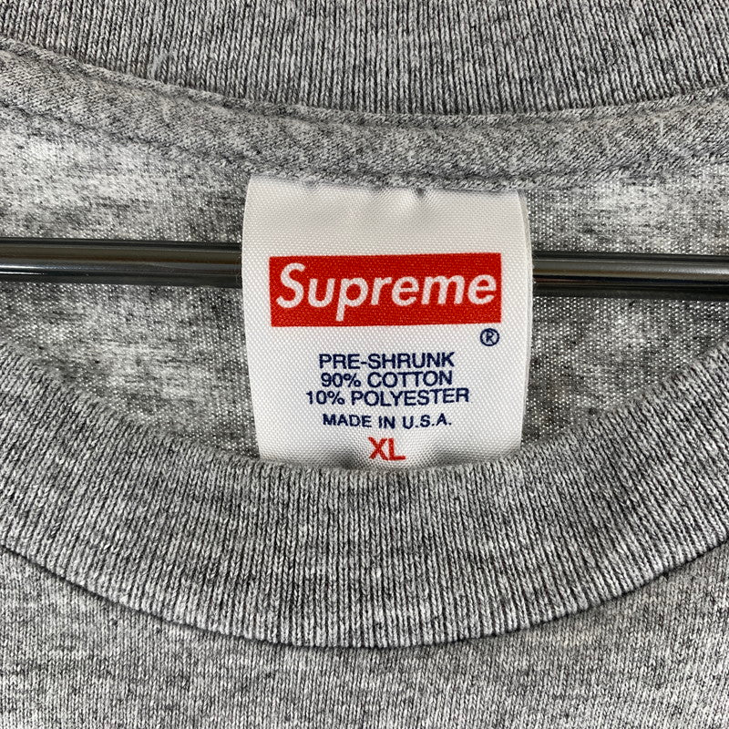 【中古品】【メンズ】 SUPREME シュプリーム Neil Young Tee ニールヤング Tシャツ 149-260507-sy-03-otoh サイズ：XL カラー：グレー系 万代Net店