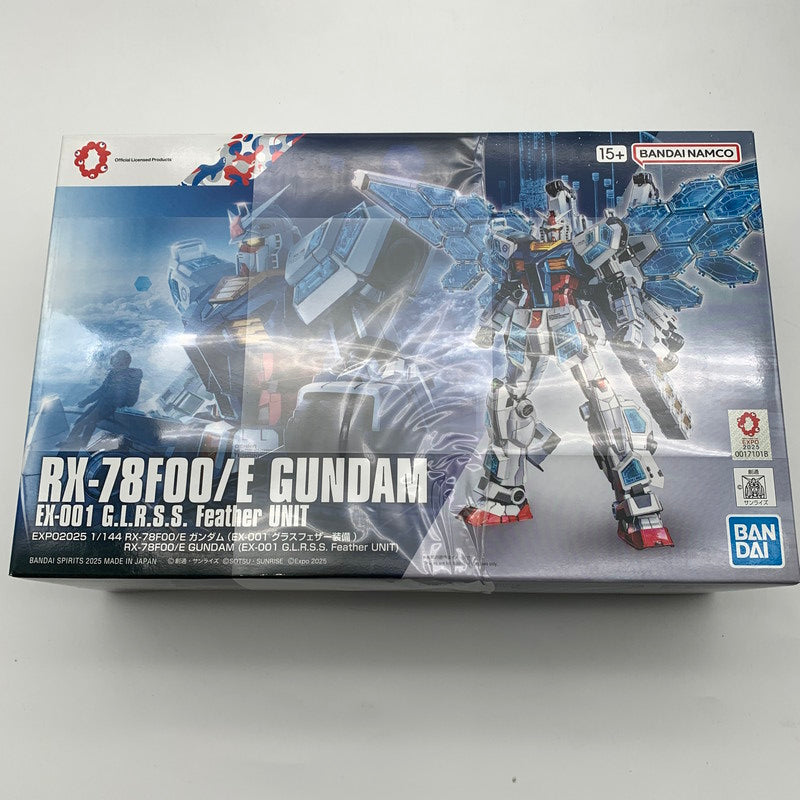 【中古美品】 未組立 EXPO2025 RX-78F00 E ガンダム (EX-001 グラスフェザー装備) プラモデル ガンプラ 058-260805-st-14-otoh 万代Net店
