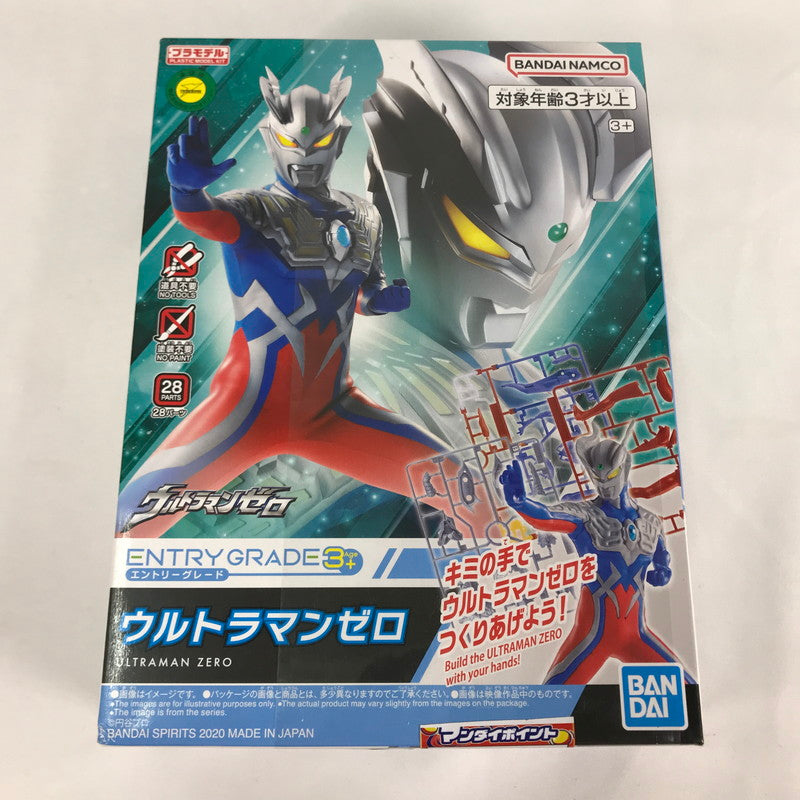 【中古美品】 未組立 BANDAI ENTRY GRADE ウルトラマンゼロ プラモデル ガンプラ 059-260910-sy-04-otoh 万代Net店
